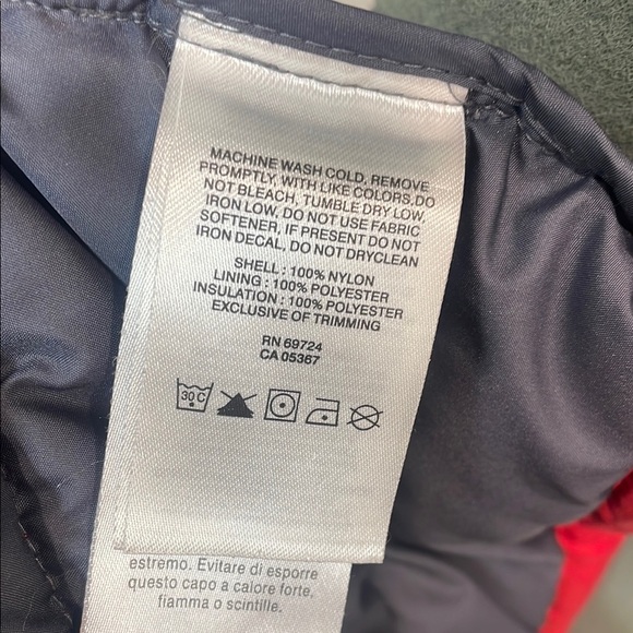 Columbia men’s Red Puffer Jacket like NEW - Picture 10 of 10